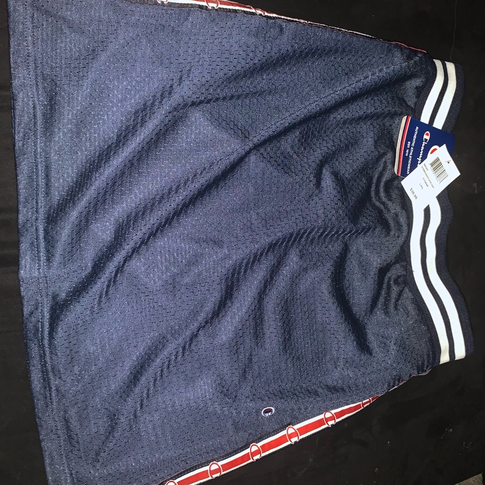 Large CH-EMBROIDERED SHORT SKIRT